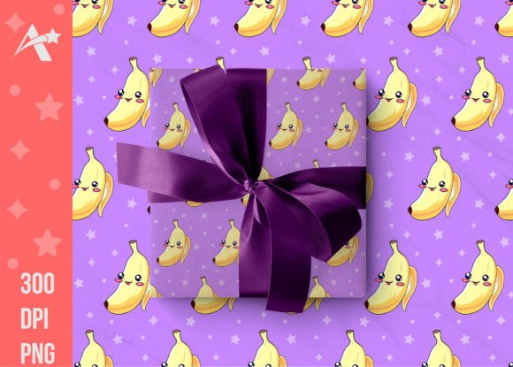 Download Cute Kawaii Banana Pattern - Banana pattern Collection