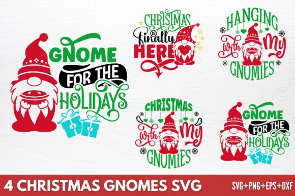 Download Christmas Gnomes SVG - Gnomes Collection