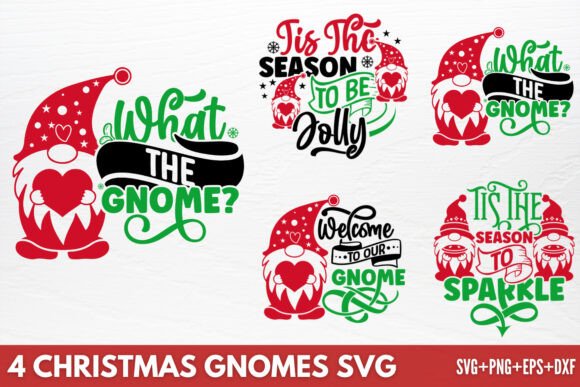 Download Christmas Gnomes SVG - Gnomes Collection