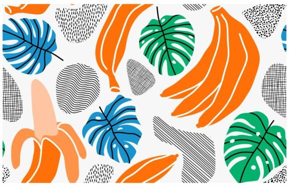 Download Yellow Banana Pattern - Banana pattern Collection