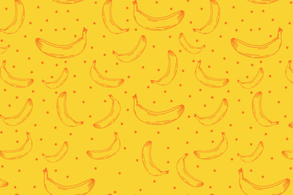 Download Yellow Banana Pattern - Banana pattern Collection